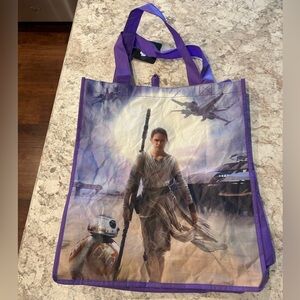 Star Wars reusable Tote Bag Rey BB-8 NWT